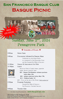 San Francisco Basque Club Picnic