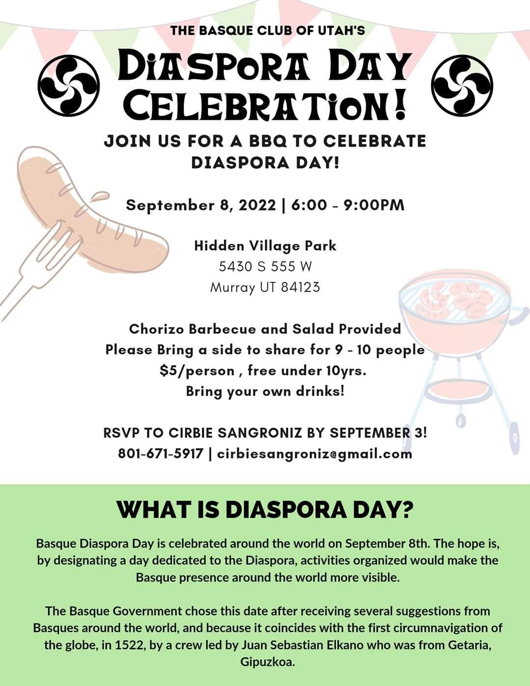 Basque Club of Utah Diaspora Day