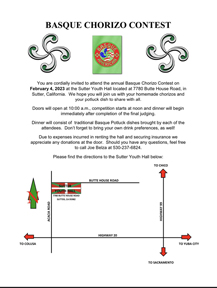 Yuba City Chorizo Contest Flier