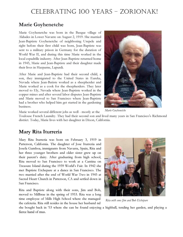 Celebrating 100 Years